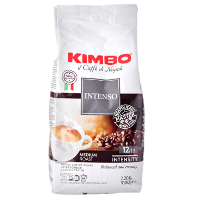 кофе KIMBO INTENSO 1 кг зерно 1/6