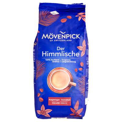 кофе MOVENPICK DER HIMMLISCHE 1 кг зерно 1/4