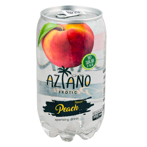 напиток AZIANO Peach 350 мл П/Б 1/12