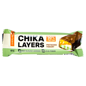 Батончик CHIKA LAYERS глазированный Pistachio Yogurt 60 г 1/20