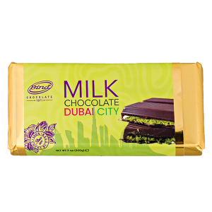 шоколад BIND MILK DUBAI CITY (ДУБАЙСКИЙ ШОКОЛАД) 200 г 1/6