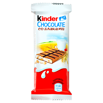 батончик Kinder Country со злаками 23,5 г 1/40