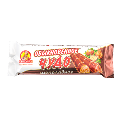 батончик Обыкновенное Чудо Славянка Шоколадное 55 г 1/24