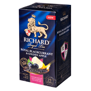 чай RICHARD 'ROYAL BLACKCURRANT & GOLDEN APPLE' 25 пакетиков 1/12