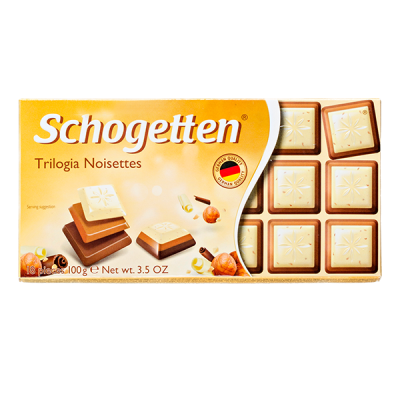 шоколад SCHOGETTEN Trilogia 100 г 1/15