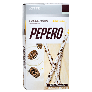 соломка PEPERO WHITE COOKIE 32 г. 1/40 соломка PEPERO WHITE COOKIE 32 г. 1/40