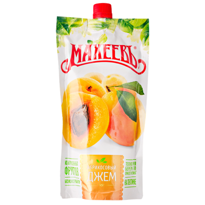 джем МАХЕЕВЪ абрикосовый 300 г 1/16