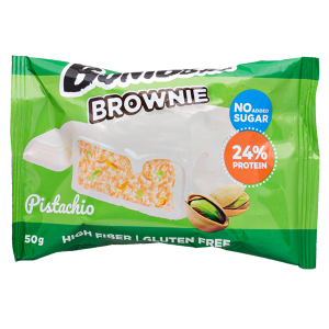 Печенье Bombbar BROWNIE Pistachio 50 г 1/10