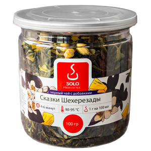 чай SOLO Сказки Шехерезады 100 г пл/б 1/12