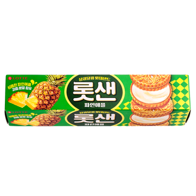 печенье LOTTE Cookie Pineapple 105 г 1/30 печенье LOTTE Cookie Pineapple 105 г 1/30