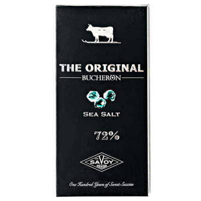 шоколад THE ORIGINAL 72% Горький с морской солью 90 г 1/10