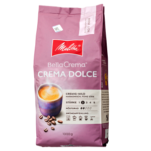 кофе MELITTA Bella Crema CREMA DOLCE 1 кг зерно 1/8