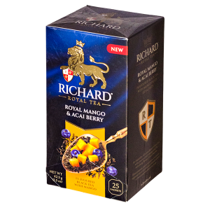 чай RICHARD 'ROYAL MANGO & ACAI BERRY' 25 пакетиков 1/12 чай RICHARD 'ROYAL MANGO & ACAI BERRY' 25 пакетиков 1/12