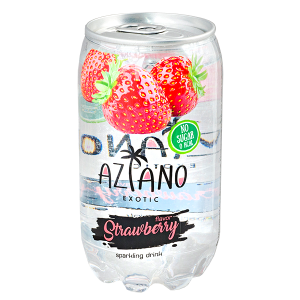 напиток AZIANO Strawberry 350 мл П/Б 1/12