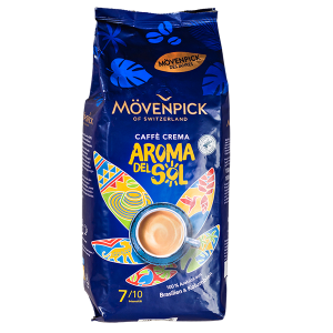 кофе MOVENPICK CREMA Aroma Del Sol 1 кг зерно 1/4 кофе MOVENPICK CREMA Aroma Del Sol 1 кг зерно 1/4