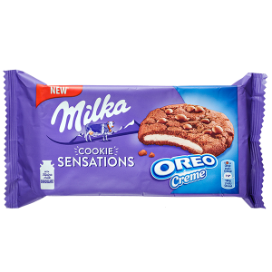 печенье Милка Cookie Sensations OREO Creme 156 г 1/12 печенье Милка Cookie Sensations OREO Creme 156 г 1/12