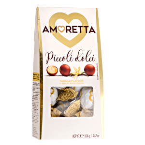 конфеты MIESZKO AMORETTA Piccoli Dolci Vanilla 104 г 1/14