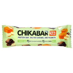 Батончик CHIKALAB глазированный CHIKABAR Salted Caramel/Peanut 60 г 1/20 Батончик CHIKALAB глазированный CHIKABAR Salted Caramel/Peanut 60 г 1/20