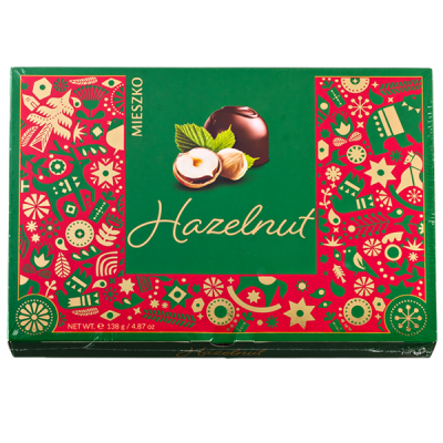 конфеты MIESZKO НГ HAZELNUT (бол) 138 г 1/13