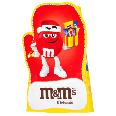 Подарочный набор MARS M&M'S & FRIENDS варежка 121 г 1/12