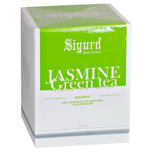 чай SIGURD 'JASMINE GREEN' 20 пирамидок 1/8