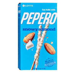соломка PEPERO SNOWY ALMOND 32 г 1/40 соломка PEPERO SNOWY ALMOND 32 г 1/40