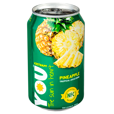 напиток YOU VIETNAM Pineapple 330 мл Ж/Б 1/24 напиток YOU VIETNAM Pineapple 330 мл Ж/Б 1/24