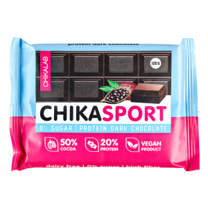 Шоколад CHIKASPORT Dark 100 г 1/4