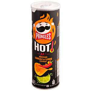 чипсы PRINGLES HOT Mexican Chilli & Lime 160 г 1/19 чипсы PRINGLES HOT Mexican Chilli & Lime 160 г 1/19