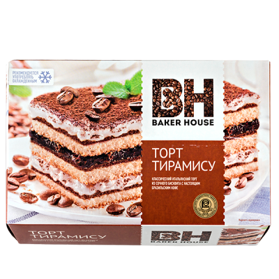 торт ВН Тирамису 350 г 1/8 торт ВН Тирамису 350 г 1/8