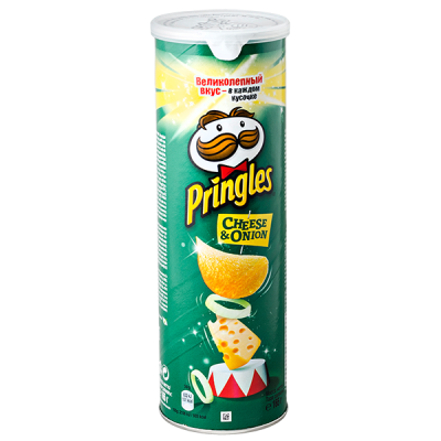 чипсы PRINGLES Cheese&Onion 165 г 1/19