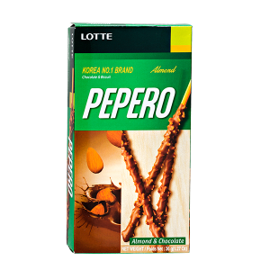 соломка PEPERO ALMOND 32 г 1/40 соломка PEPERO ALMOND 32 г 1/40