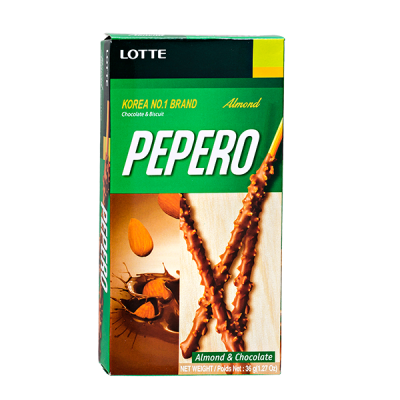 соломка PEPERO ALMOND 32 г 1/40 соломка PEPERO ALMOND 32 г 1/40