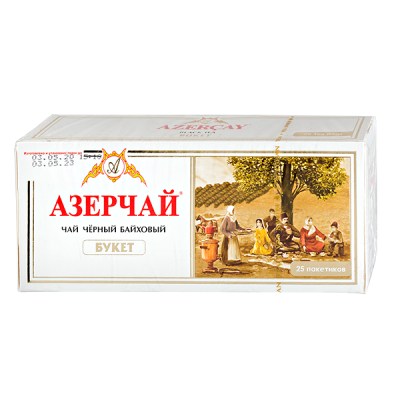 чай АЗЕРЧАЙ БУКЕТ 25 пакетиков 1/12