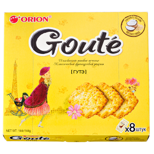 печенье GOUTE 144 г 1/10 печенье GOUTE 144 г 1/10