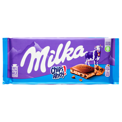 шоколад Милка Chips Ahoy 100 г 1/22