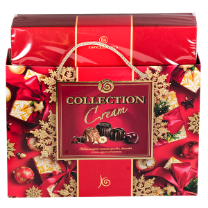 конфеты Карусель Вкуса COLLECTION сумка красная 180 г 1/10 конфеты Карусель Вкуса COLLECTION сумка красная 180 г 1/10