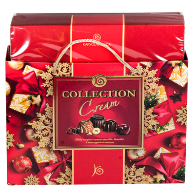 конфеты Карусель Вкуса COLLECTION сумка красная 180 г 1/10 конфеты Карусель Вкуса COLLECTION сумка красная 180 г 1/10