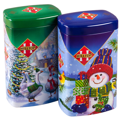 чай HILLTOP подарочная банка 'Подарок Цейлона' ж/б 80 г 1/12