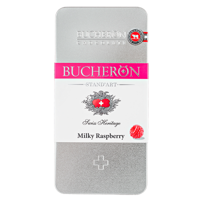 шоколад BUCHERON ж/б Молочный с Малиной 100 г 1/10