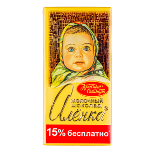 шоколад Аленка Молочная 200 г 1/18