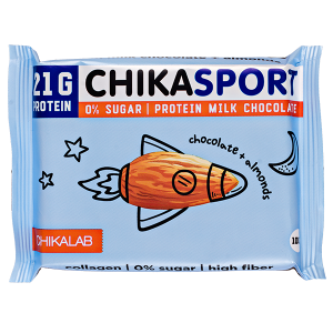 Шоколад CHIKASPORT Milk Almonds 100 г 1/12