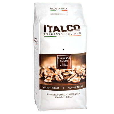 кофе ITALCO EI ESPRESSO GUSTO 1 кг зерно 1/6